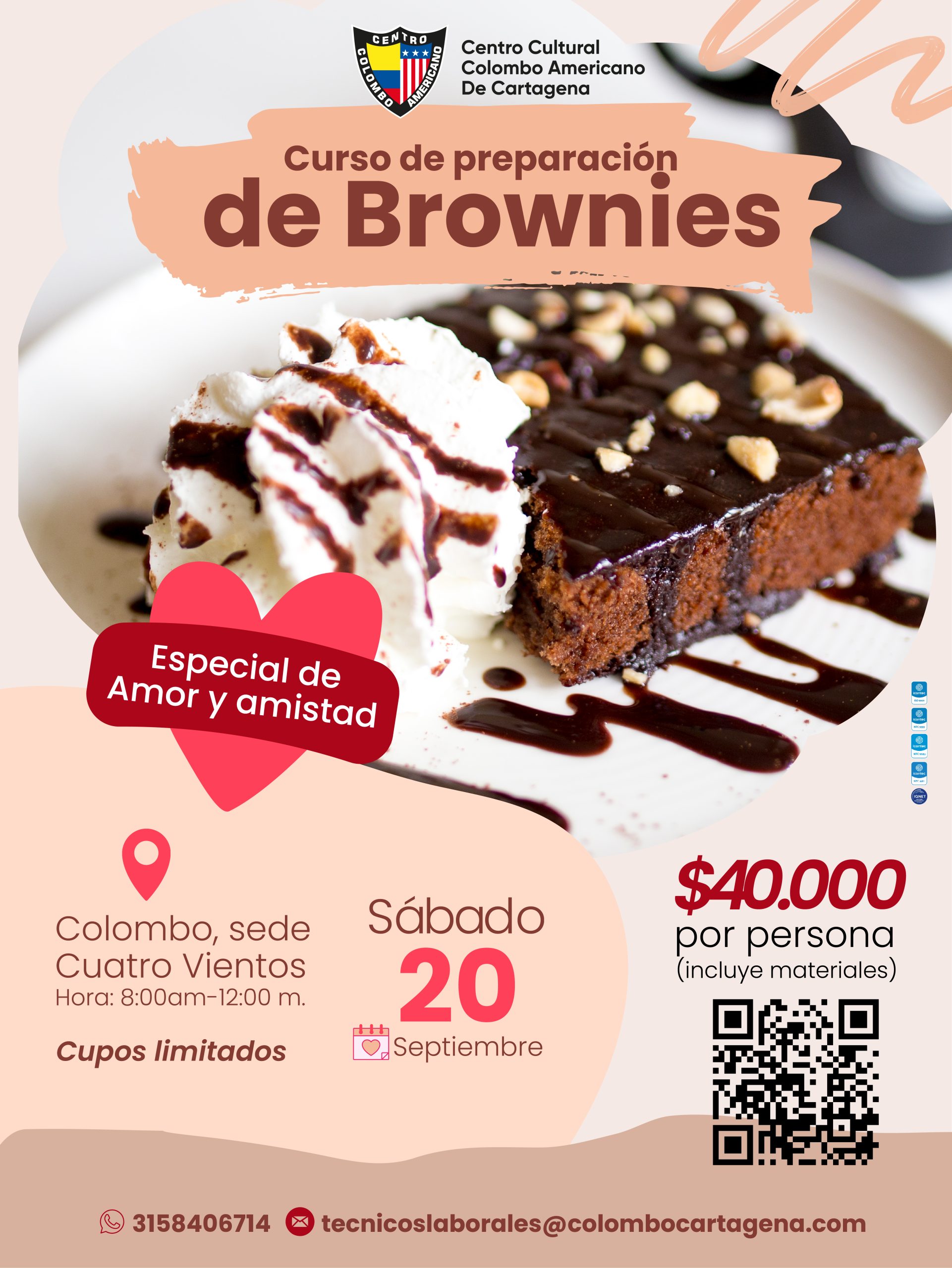 Poster Curso de preparación Brownie-01