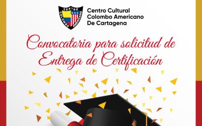 Ceremonia de Entrega de Certificaciones del Centro Colombo Americano